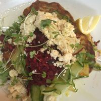 Tasty fritters at Monk Bodhi Dharma in Balaclava