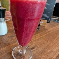 Roter Smoothie at 401 - Waffeln & Co in Jena