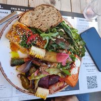 Vegan main dish - can't remember which one #Veganuary at Honest Greens in Lisbon