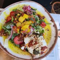 Vegan main dish - can't remember which one #Veganuary at Honest Greens in Lisbon