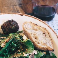 falafel  at Honest Greens in Lisbon