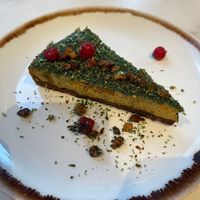 Pumpkin pie   at Honest Greens in Lisbon