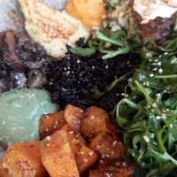 Wild Mediteranean Bowl at Honest Greens in Lisbon