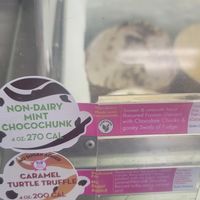 Vegan ice cream option (they change monthly) at Baskin Robbins in Carmel