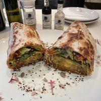 Vegan Burrito at Carrito Organic in Sao Paulo