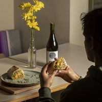 Vegan Burrito at Carrito Organic in Sao Paulo