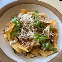 Nachos supreme at Carrito Organic in Sao Paulo