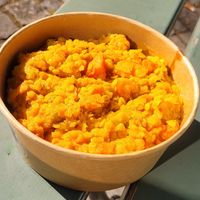Linsen-Kartoffel Daal at Energy Kitchen in Bern