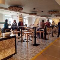 Top restaurant dining area at Energy Kitchen in Bern