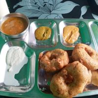 Vadai at Pooja's Cafe in Legazpi City