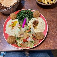 Vegetarian mezze for one at Bakchich in Liverpool