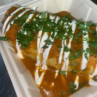 Ranchero Burrito (Weekly Special, not available) at Nom Eats with Seats in Reno