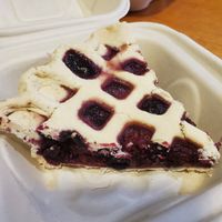 Berry pie at Nom Eats with Seats in Reno
