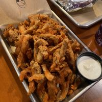 Soy curls   at Nom Eats with Seats in Reno