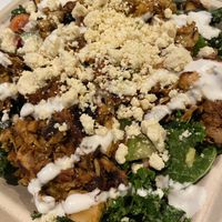 Nom chop salad with jackfruit - packed with flavor! at Nom Eats with Seats in Reno