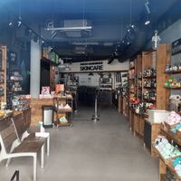 Interior (when closed) at LUSH in Basel