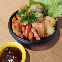 Tempura at Cantine De Lotus in Paris