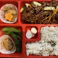 Southern 'chicken' Bento box   at Cantine De Lotus in Paris