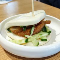 Mo fried vegan chicken  at Cantine De Lotus in Paris