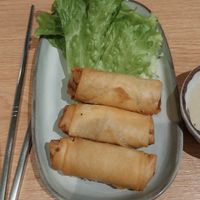 Vegan nems at Cantine De Lotus in Paris