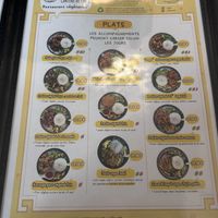 Menu  at Cantine De Lotus in Paris
