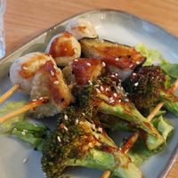 Starter skewers at Cantine De Lotus in Paris