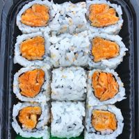 Sweet potato roll 🍠  at Red Corner in Waterbury