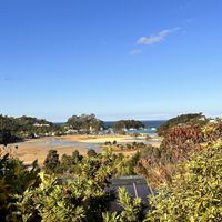   at The Views Vegetarian Restaurant in Kaiteriteri