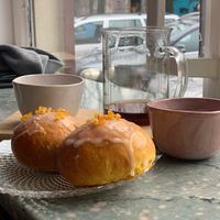 Every morning we bake vegan and vegetarian sweet buns.  at Slodko i Czule in Krakow