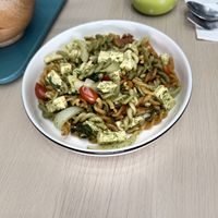 Pesto pasta  at Hidden Forest Hideout in Bangkok