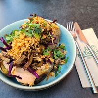 Ofenkartoffel "Kai-Uwe" - sehr lecker!! at Potateria in Mannheim