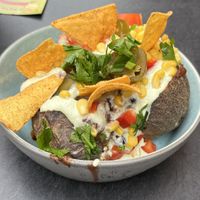 Kumpir mit Chili sin Carne  at Potateria in Mannheim