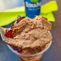 Schokomousse at Potateria in Mannheim