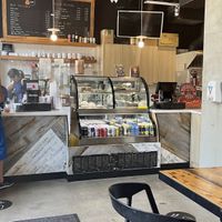 Indoor and outdoor seating   at Heirs Pears in Vancouver