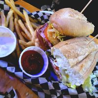Chicken Hoagie at Shanghai Tunnel Bar in Portland