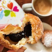 Vegan mini Oreo ponchik  at Papillon International Bakery in Glendale