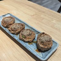 Tofu rolls at Mukuchi 無口小廚 - WúKǒu Xiǎo Chú in Taipei