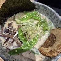 Oat milk classic ramen at Mukuchi 無口小廚 - WúKǒu Xiǎo Chú in Taipei