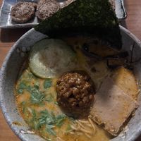 Oat milk broth with sichuan style flavor ($240) + mushroom bean curd starters ($100)  at Mukuchi 無口小廚 - WúKǒu Xiǎo Chú in Taipei