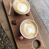 Cappuccinos  at Jungle Café & Catering in Eindhoven