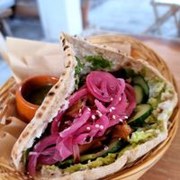 Pita oesterzwam at Jungle Café & Catering in Eindhoven