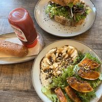 Toasty Shrooms & Whipped Feta  at Jungle Café & Catering in Eindhoven