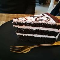 Chocolate cake at Jungle Café & Catering in Eindhoven