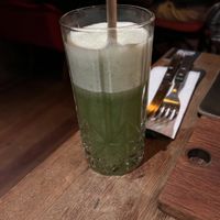Pineapple and mint juice  at ViaSete in Rio De Janeiro