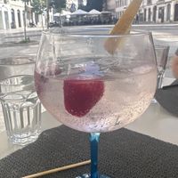 Gin and tonicc  at Luca in Coimbra