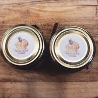 Cake jars from Little Liv’s bakery  at Little Liv's Bakery in Accrington