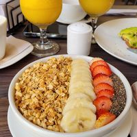 Bowl rosado at Cafe Central Traveler's Coffee in Cartagena