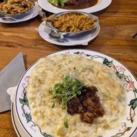Käsespätzle und Zwiebelrostbraten at Köhlerstüble in Stuttgart