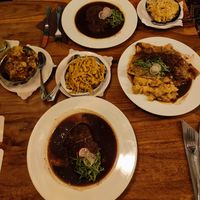 Zwiebelrostbraten, Spätzle, Käsespätzle, Bratkartoffeln, Maultaschen at Köhlerstüble in Stuttgart