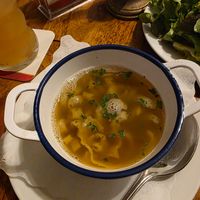 Flädlesuppe at Köhlerstüble in Stuttgart